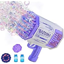 Bazooka Bubble Gun バブルガン Amazon.com: Petrella Toys Bubble Gun Bazooka Bubble Machine